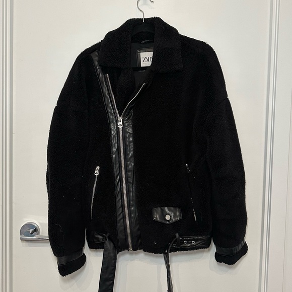 Black Sherpa jacket - Picture 4 of 4